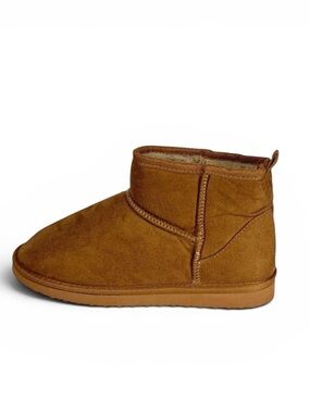 Mia Syndee NWOB Faux Fur Lined Bootie Women's7.5M Brown‎